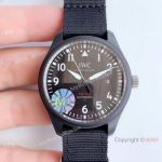 M+ Factory Swiss Grade IWC Pilot's Top Gun iw326901 Black PVD Watch 40mm